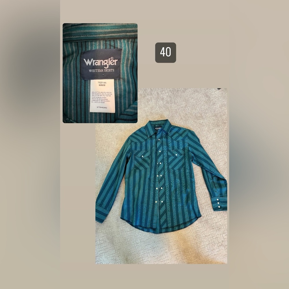Wrangler Pearl Snap